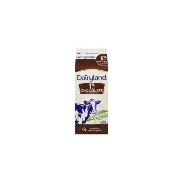 Chocolate Milk 1%MG Dairy Land 1,89L
