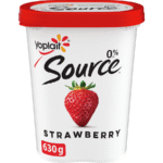 Yoplait source strawberry Yogurt 0% 630g