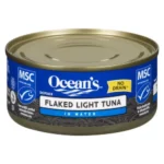 Ocean tuna flaked light tuna in water, 120gr