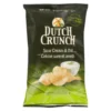 Dutch crunch potato chips sour cream & dill, 200gr