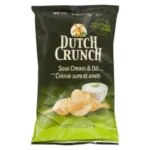 Dutch crunch potato chips sour cream & dill, 200gr