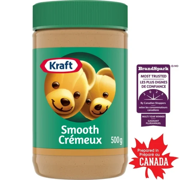 Kraft Smooth Peanut Butter, 500 G
