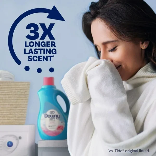 Downy Fabric Softener Liquid (Fabric Conditioner), April Fresh Scent, 120 Loads, 2.63L - Image 3