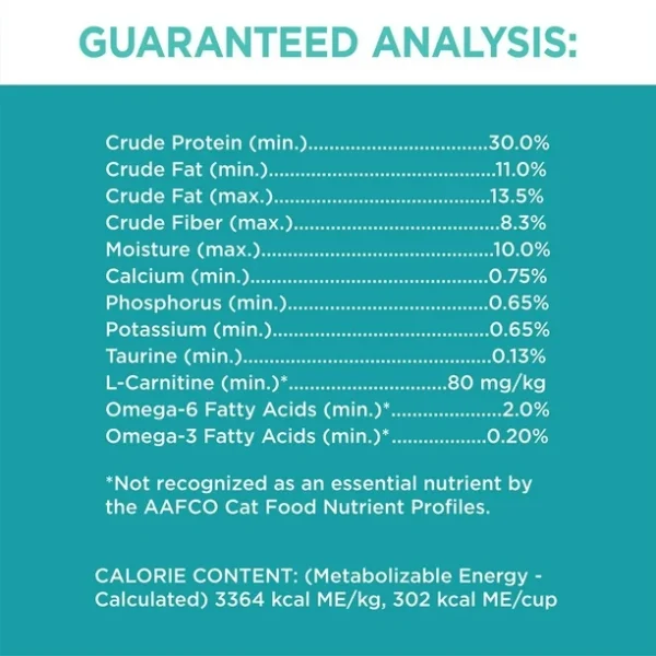 Lams Proactive Health Indoor Weight & Hairball Care with Chicken & Turkey Adult Dry Cat Food,1,59kg - Image 3