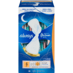 Always infinity feminine pads for women, size 4