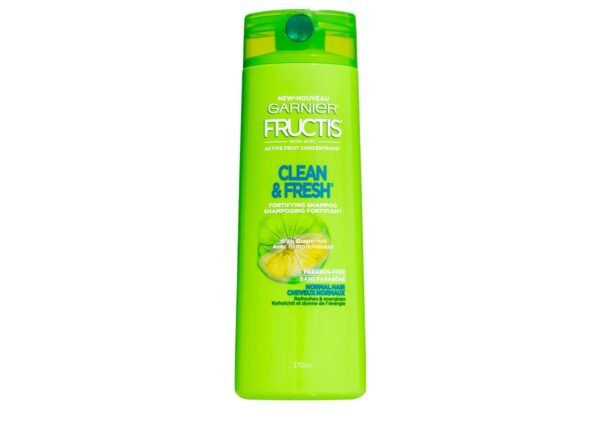 Garnier Fructis Clean & Fresh Shampoo, 370 mL