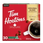 Tim Hortons original blended coffee k-cup 30ct