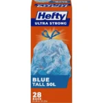 Hefty™ Ultra Strong Tall 50 Litres Blue Recycling, 28 Bags