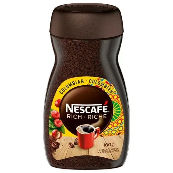 Nescafé Rich Colombian instant coffee, 100gr