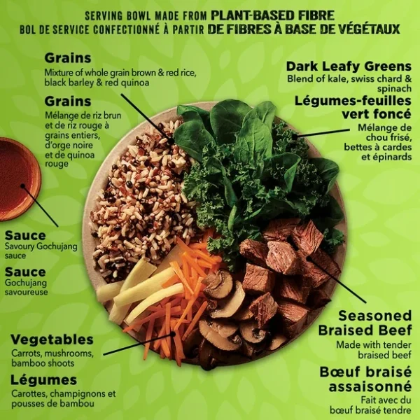 Healthy Choice Gourmet Steamers Healthy Choice Power Bowls Korean-Inspired Beef Bowl, 269g - Image 2