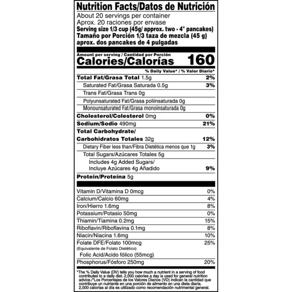 Pearl Milling Company Complete Pancake Mix Buttermilk, 950gr - Image 4