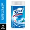 Lysol disinfecting wipes spring waterfall, 75 wet wipes
