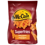 Mccain superfries sweet potato plank cut, 454gr