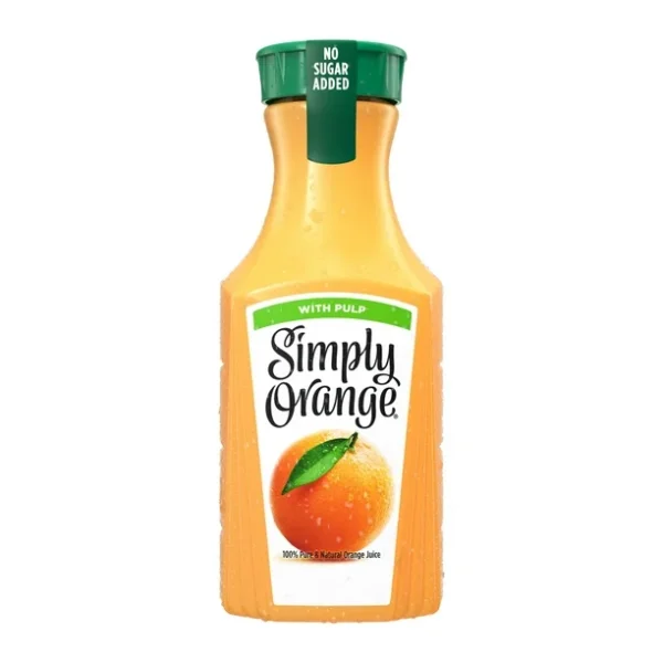 Simply Orange With Pulp Bottle, 1.54 L - Image 3