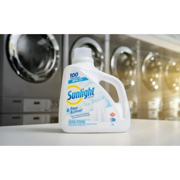 Sunlight free & Clear Laundry Detergent 4L - Image 3