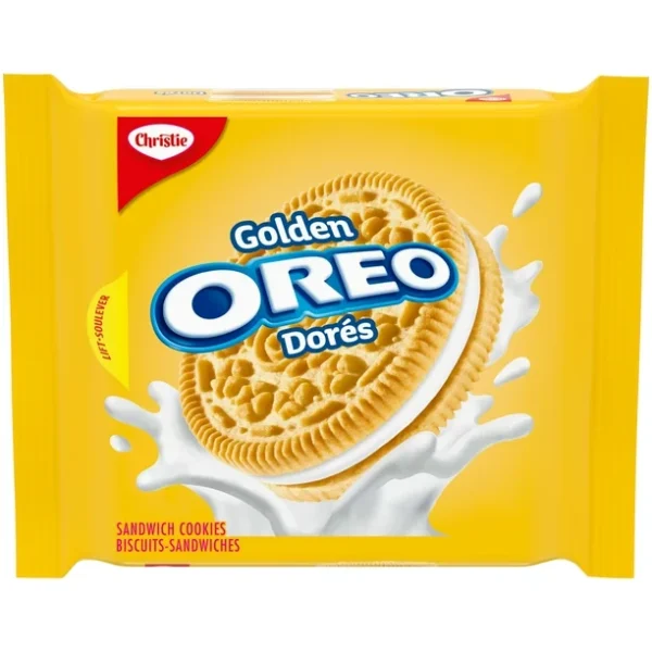 Oreo golden vanilla sandwich cookies 270g