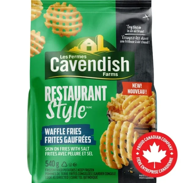 Cavendish farms restaurant style fries, 540gr