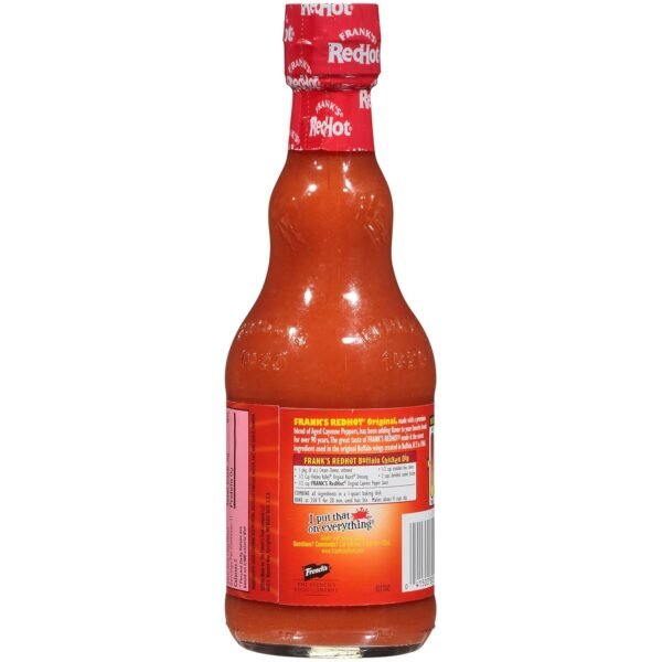 Frank's hot original sauce, 354ml - Image 2