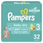 Pampers Baby dry size3, 32 count