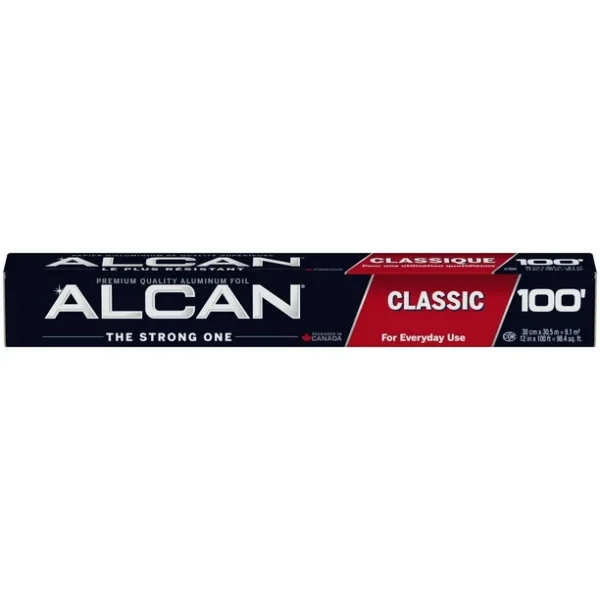 Alcan® Aluminum Foil Wrap, 12"x100' 1-pack