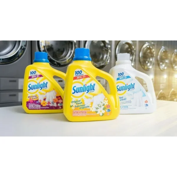 Sunlight free & Clear Laundry Detergent 4L - Image 2