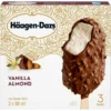 Häagen-dazs vanilla almond ice cream, 3x88ml