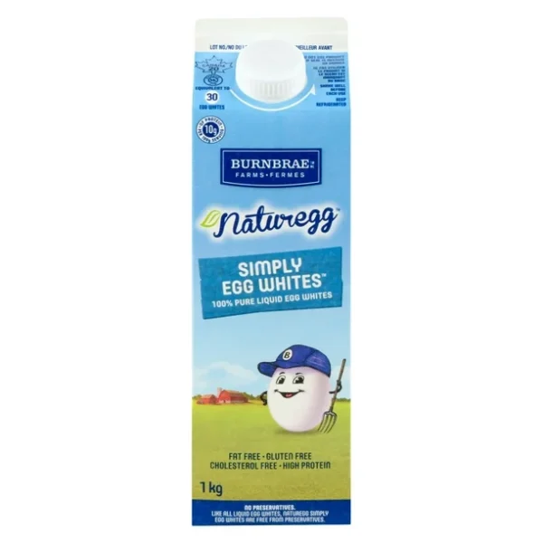 Burnbrae frams Naturegg simply egg white, 1 Kg