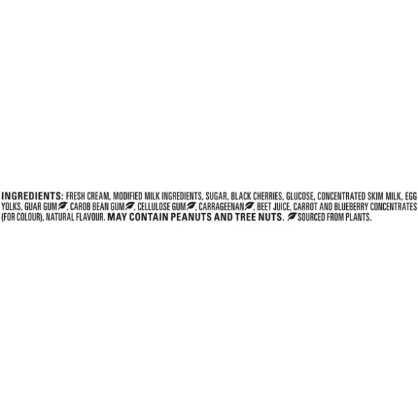 Real dairy black cherry premium ice cream, 1,5 LT - Image 2
