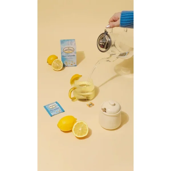 Twinings Pure Camomile Herbal Tea, Pack of 20 Tea Bags - Image 2