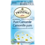 Twinings Pure Camomile Herbal Tea, Pack of 20 Tea Bags
