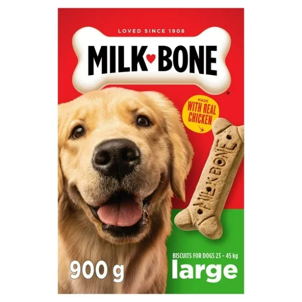 Milk-Bone Original Crunchy Biscuit Dog Treats, Large, 900g