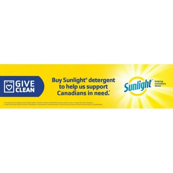 Sunlight Morning fresh concentrated liquid laundry detergent 4.0 L - Image 2