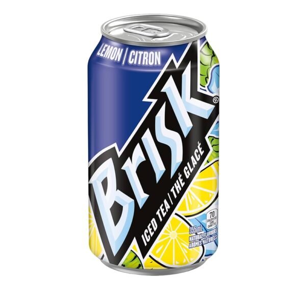 Brisk lemon iced tea cube 335ml