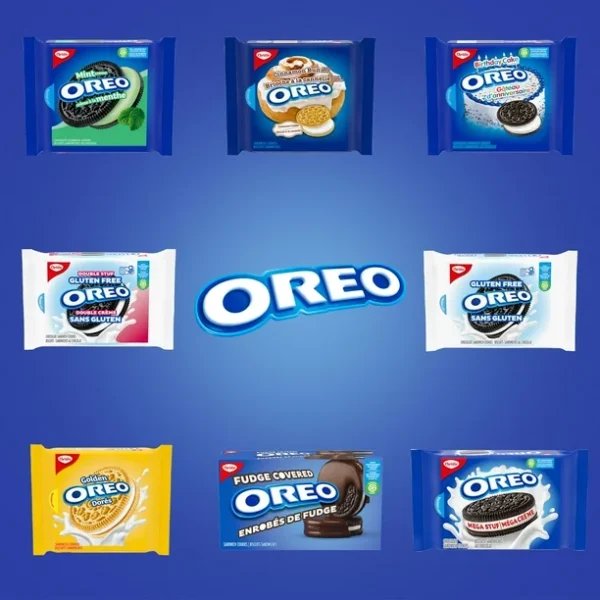 Oreo golden vanilla sandwich cookies 270g - Image 4