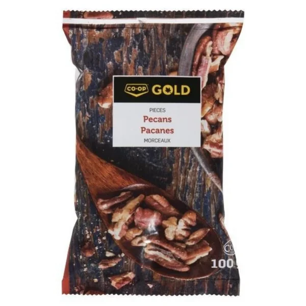 Co-op gold pecan pieces, 100gr