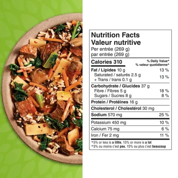 Healthy Choice Gourmet Steamers Healthy Choice Power Bowls Korean-Inspired Beef Bowl, 269g - Image 4