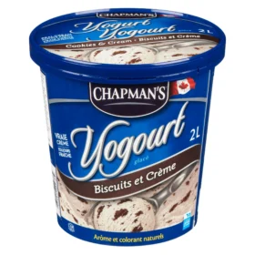 Chapman's frozen yogurt cookies & cream 2L