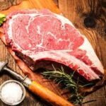 Beef prime rib steak