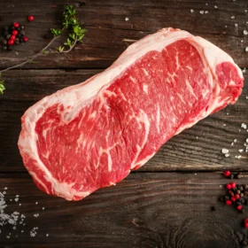 Beef striploin grilled steak
