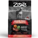 Zoe dog grain free, beef with peas & pumpking 2kg