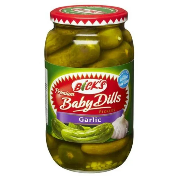Bick’s® Garlic Baby Dills Pickles 1L