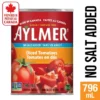 Aylmer Tomatoes Diced, No Salt Added, 796 ml