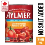 Aylmer Tomatoes Diced, No Salt Added, 796 ml