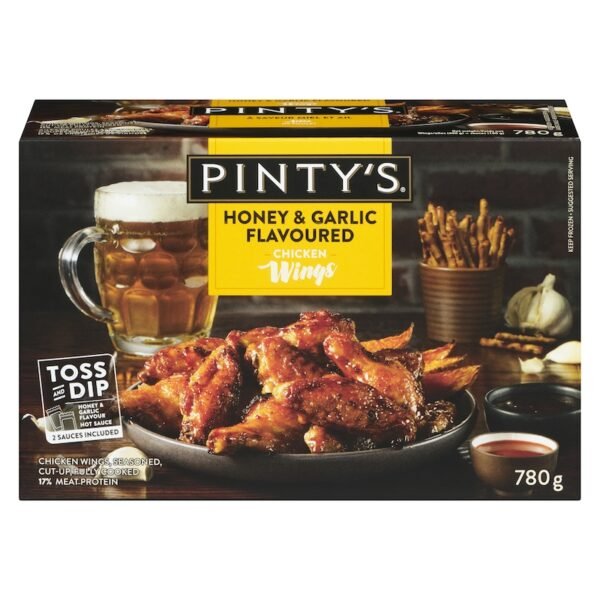 Chicken Wings Honey & Garlic Flavoured 780g