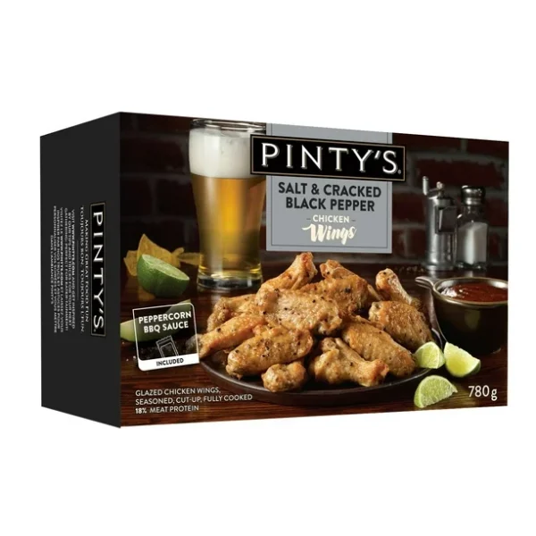 Pinty's Glazed Chicken Wings, Glazed Chicken Wings 780g, frozen