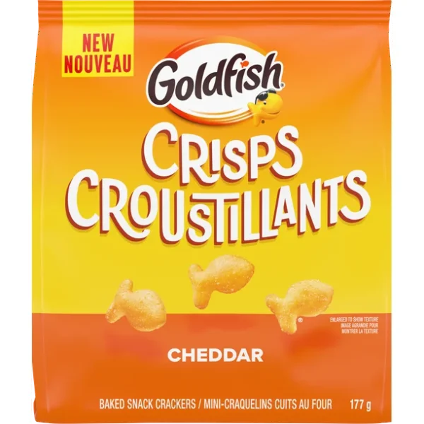 Goldfish CRISPS Cheddar Cheese Baked Chip 177g